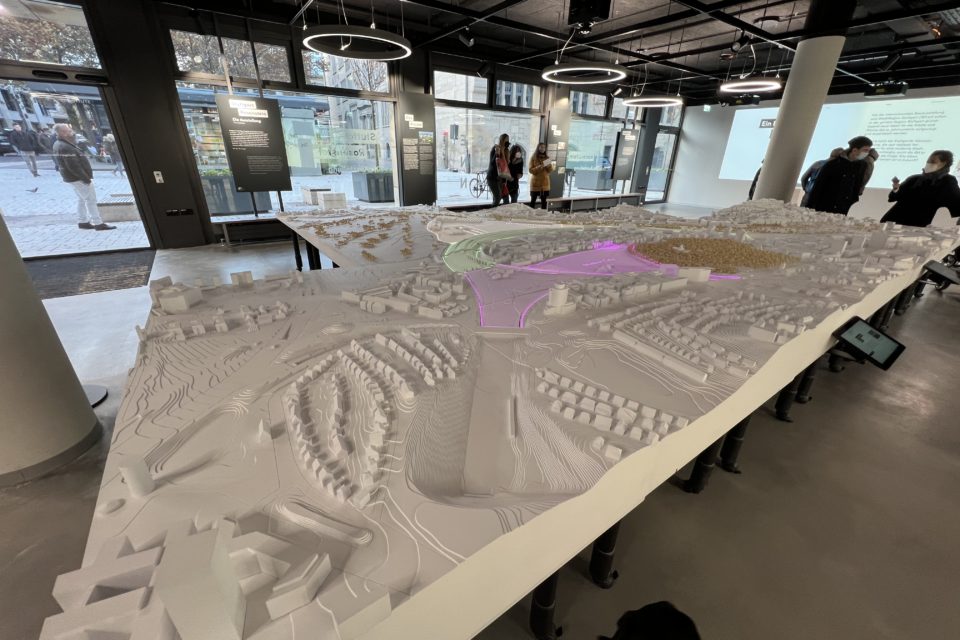 Interaktive 3D-Landkarte der Quartiere im Rosensteinviertel