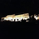 Ludwigsburger Schloss bei Nacht